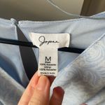 TJ Maxx Light blue and white long sleeve romper Photo 3