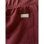 FIGS  joggers maroon burgundy women's size medium petite Photo 5