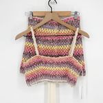 Saylor NEW Matching Set Ronnie Crochet Top and Mini Skirt Two Piece Women's XS Photo 2