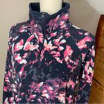 Columbia  Glacial IV Print Half Zip Pullover Dark Nocturnal Dotty Floral XL Photo 3