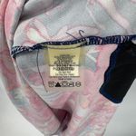 Title Nine  Athletic Dress Medium Pink Abstract Floral Racerback Shelf Bra Pocket Photo 6