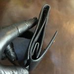 Gucci Black Lambskin GG Guccismo Bifold Wallet With Billfold Coin Section Photo 8