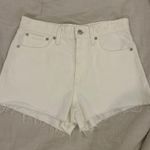 Madewell White  Shorts Photo 0