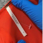 Free People  Vibrant Red Orange Floral Midi Dress Photo 4