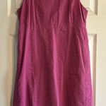 J.Crew  Women’s Magenta Textured Tank Dress - Size 4 Photo 0