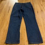 Abercrombie & Fitch The 90s Straight Ultra High Rise Dark Wash Sz 10/30 Photo 5