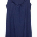 J.Crew Knee Length Navy Dress Size XS Scoop Neck Office Career Wear Photo 0