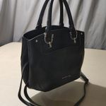 London Fog Black Handbag Tote Bag Crossbody Strap Multiple Compartments Medium Photo 12