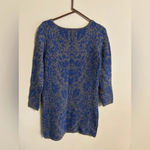 Sundance  Sweater Dress Lambswool Blend Blue Gray Women’s Size Medium Long Sleeve Photo 1