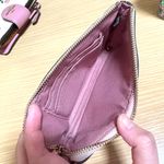 Coach wristlet wallet with butterfly print Pink/Gold hardware Photo 2