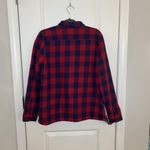 LL Bean Flannel Shacket Women’s Medium plaid Photo 1