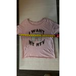 American Eagle  Outfitters X MTV Purple Tee XS Concert Festival Summer Music 80s Photo 7