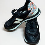 New Balance  515 Women Black Floral Leopard Print Athletic Shoes Sneakers Photo 0