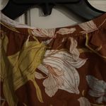 Cynthia Rowley Linen Blend Sleeveless Boho floral Tunic Top Medium Photo 5