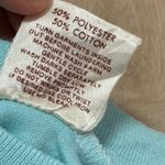 Vintage Horse Graphic Long Sleeve Crew Neck Pullover Sweatshirt Blue Size L Photo 2