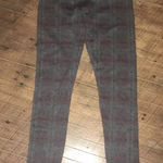 Lysse gray and red tartan plaid XS shapewear leggings Photo 0