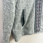 American Eagle  Outfitters Women’s Gray Zipped Hoodie Sweatshirt Jacket Sz L Photo 4