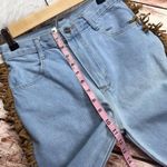Vintage 1980s faux Leather Fringe High Rise Jeans‎ Size 24 Photo 2
