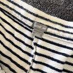 Aerie Navy Blue & White Striped Knit Shorts Photo 2