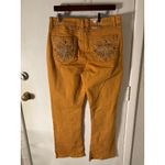 Western Blue Bootcut Jean 17/30 NEW Brown Costal Cowgirl Casual Rodeo Riding Photo 2