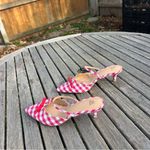 Wild Fable - Women's Lysandra Gingham Eyelet Kitten Heels - size 8 picnic date Photo 3