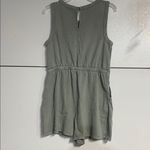 Gap  WOMENS VINTAGE SOFT ROMPER ONE PIECE GREEN SMALL Photo 5