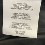 Ellen Tracy Y2K  Women Jacket M Black Faux Leather Moto Zip Edgy Punk‎ Bikercore Photo 8