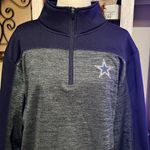 NFL Dallas cowboy fleece quarter zip Photo 1