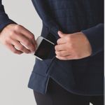 Lululemon Fleece Be True Crew Sweater Sz 2 (navy) Photo 9