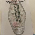 Handmade Rockin Around The Christmas Tree Keychain  Photo 0