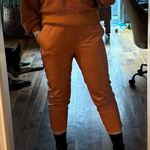 Genuine Sheepskin Leather Pull On Pants in Caramel XS Brown Photo 9