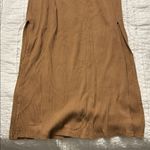 Aerie Beige Ribbed Midi Skirt, Small Photo 3