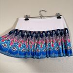 Lucky In Love Multi Color Pleated Mini Tennis Skirt Skort Women’s L Athletic Blue Size L Photo 6