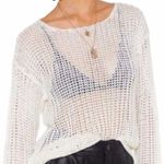 Calypso St. Barth open knit sweater XS Photo 0