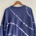 Athleta Sundown Sweatshirt Navy Blue Tie Dye Size S/P Photo 5