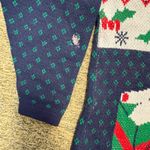 Cabin creek Ugly Christmas Cardigan Bear Snowboarding Fair Isle Holiday Novelty Sweater L Photo 5