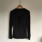 Banana Republic  crewneck striped stretch knit top Photo 3