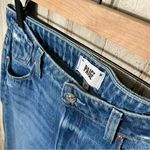 Paige ‎ Noella Straight Leg Denim Medium Wash Distressed Womens Size 27 Photo 2