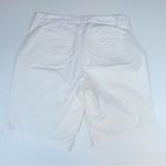 J.Crew  White Bermuda Stretch Chino Shorts 10" Inseam Shorts Size 2 Photo 1