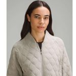 Lululemon Quilted Bomber Jacket in Riverstone Photo 1