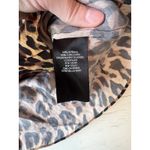 Alice + Olivia Jude Tunic Leopard Short Sleeve Mini Shirtdress Small $395β Photo 3