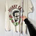Daydreamer  Love to Rose Johnny Cash in stone vintage tshirt size xs Photo 5