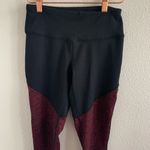 Yogalicious Heathered Red and Black Active Legging Working Pants XS Photo 1