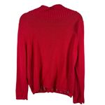 Tiara International Vintage  Christmas reindeer full‎ zip sweater woman's size XL Photo 1