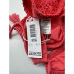 Joe Boxer NWT Coral Crochet Boho Waist Tie Tassel Bikini Bottom Juniors XL Photo 4