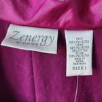 Chico's NWT Zenergy By Womens Pink Shimmer Romana Ruched Zip Puffer Vest Size Photo 10