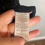 Free People  Speak Easy Beaded Mini Dress Black Photo 4