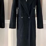 Avec Les Filles NEW ColorBlock Trench Coat, Black Red Camel Size S Retail $500 Photo 8
