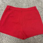 Boutique  Red Denim Skort Photo 1