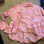 Holding Horses  small pink button down Photo 2